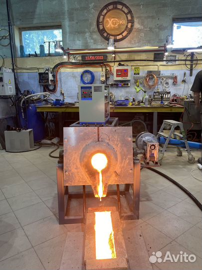 Индукционная печь 1650 С