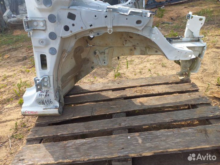 Лонжерон передний правый Peugeot 308 хэтчбек 2012