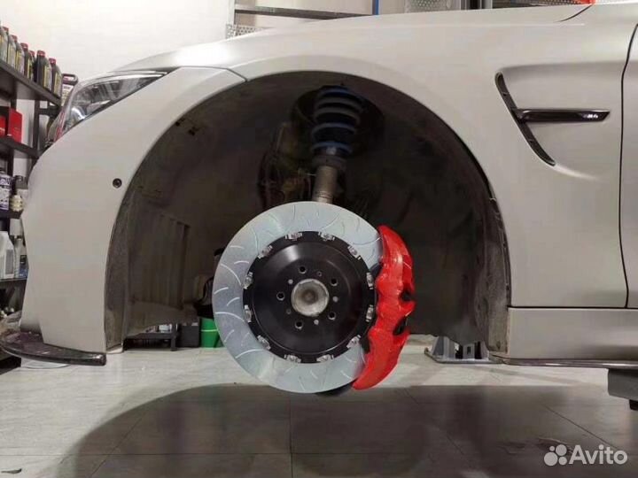 Тюнинг тормоза Mercedes GLA 1 Brembo M6 перед