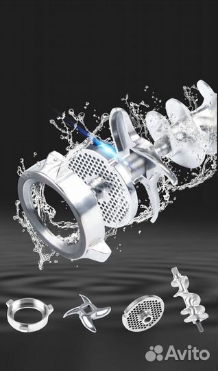 Мясорубка Piper 12/S -1,3кВт. из нержавеющей стали