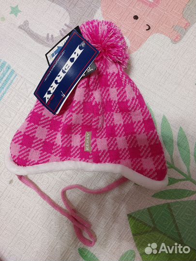 Шапка для девочки kerry 46 новая