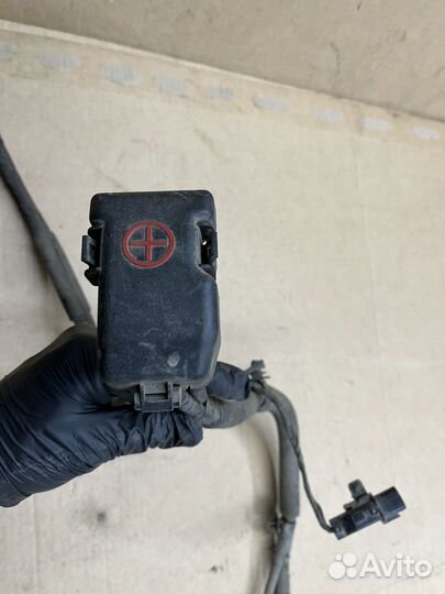 Проводка клеммы плюс генератора стартера Киа Сид 1