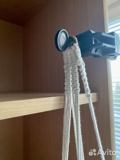 Кашпо подвесное макраме