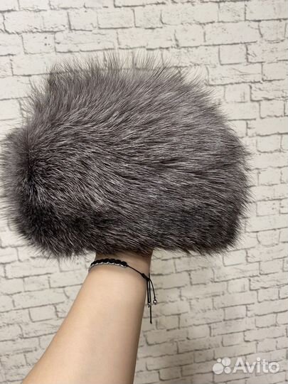 Шапка из чернобурки