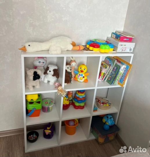 Стеллаж IKEA новый для игрушек для книг