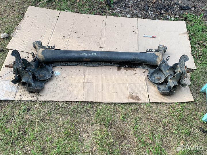 Балка задня в сборе renault scenic 3