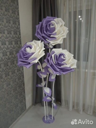 Ростовые цветы и светильники