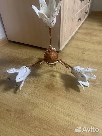 Люстра потолочная бу