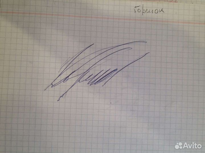 Автограф король и шут