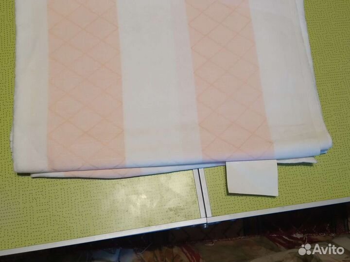 Новые Простыни лен СССР 2 шт. 1,5 сп