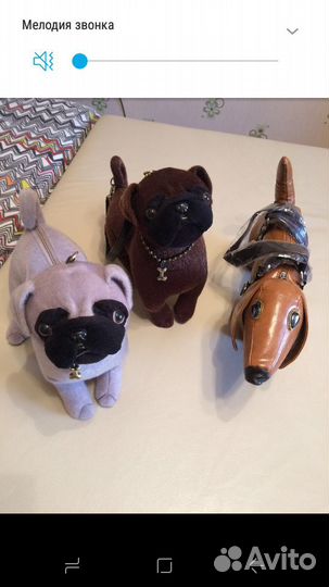 Сумки-собачки новые.можно как игрушки