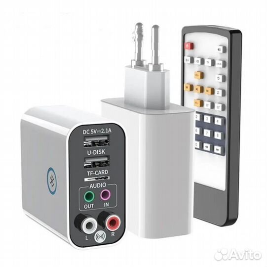 Bluetooth адаптер 5.0, быстрая зарядка