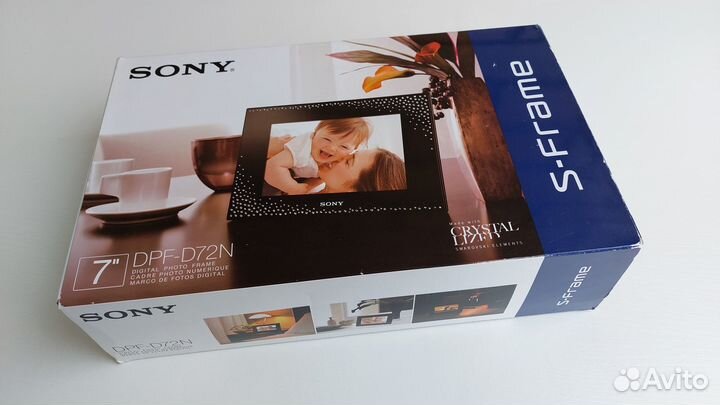 Цифровая фоторамка Sony DPF-D72N 7'' новая
