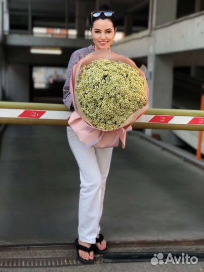 Букет из ромашек. Доставка цветы