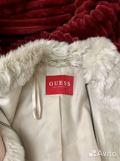 Меховая жилетка guess женская демисезонная