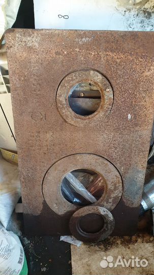 Панель печная чугунная