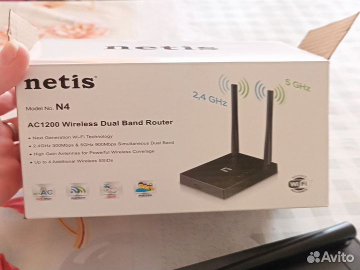 Wifi роутер netis n4. стерлитамак