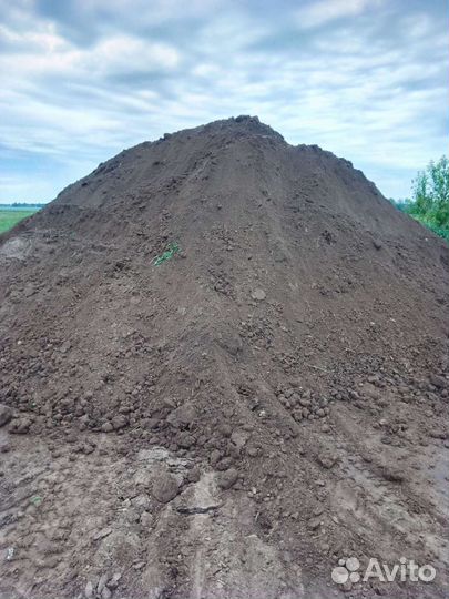 Песок. Чернозем. Земля, плодородный грунт