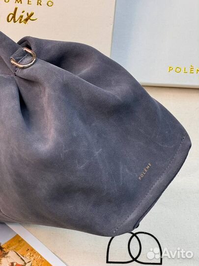Polene сумка замша