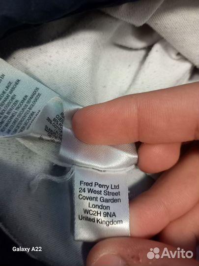 Анорак fred perry винтаж 2007г