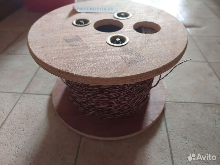 Кабель витая пара UTP 1 кросс-пара TWT-CRS1pair-BR