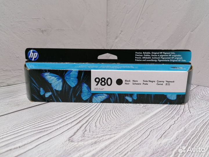 Струйный картридж оригинальный HP D8J10A май 2021г