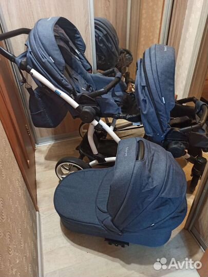 Коляска для двойни 2 в 1