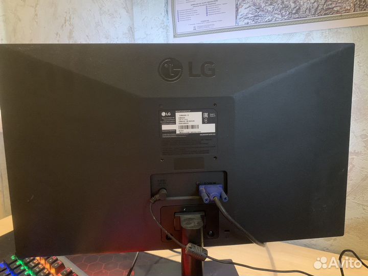 Монитор lg 22MK400A-B