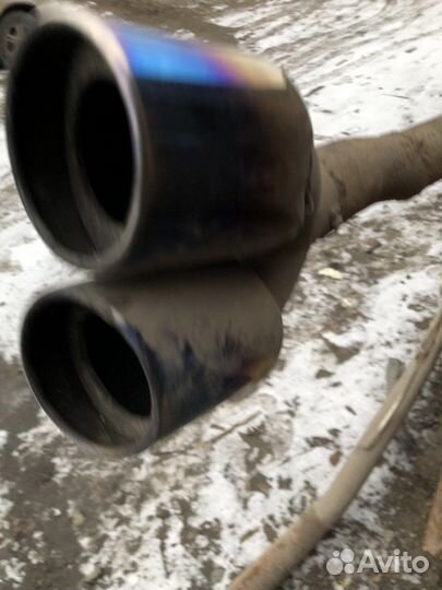 Глушитель audi a8 d3