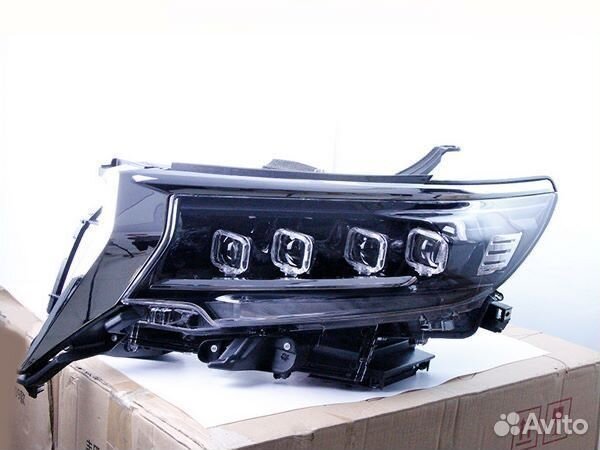 Prado 150 2017+ Передние фары стиль Бугатти G2EV6