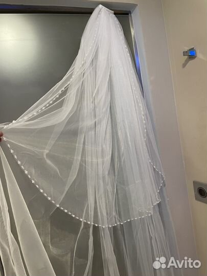 Фата двухярусная