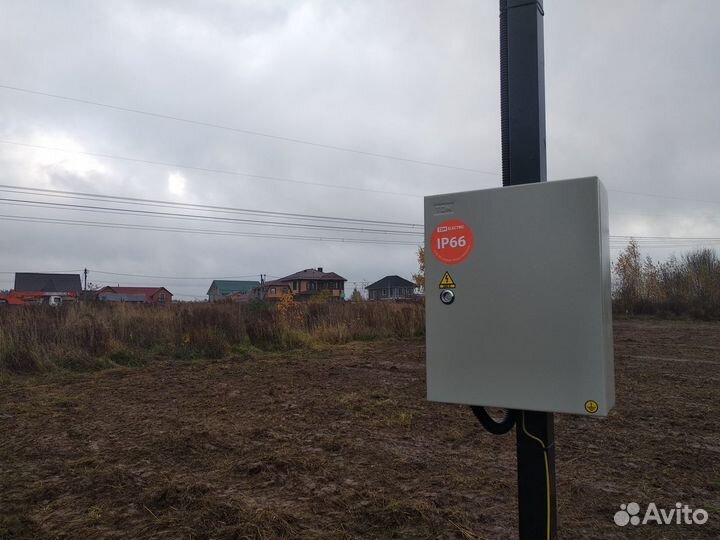 Трубостойка. ту моэск. Подключение электричества