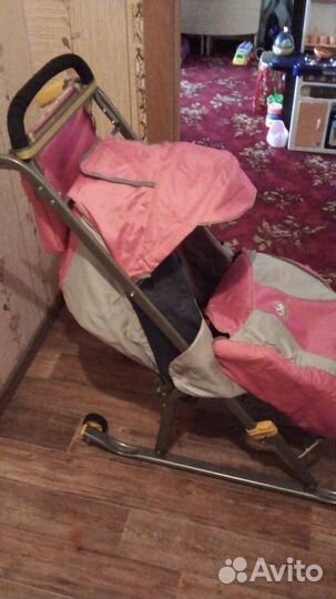 Санки коляска nika kids