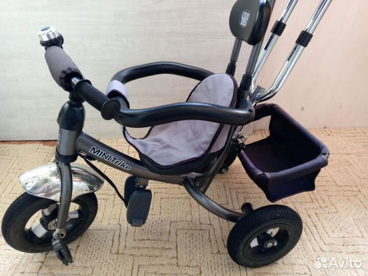 Детский велосипед с родительской ручкой, торг