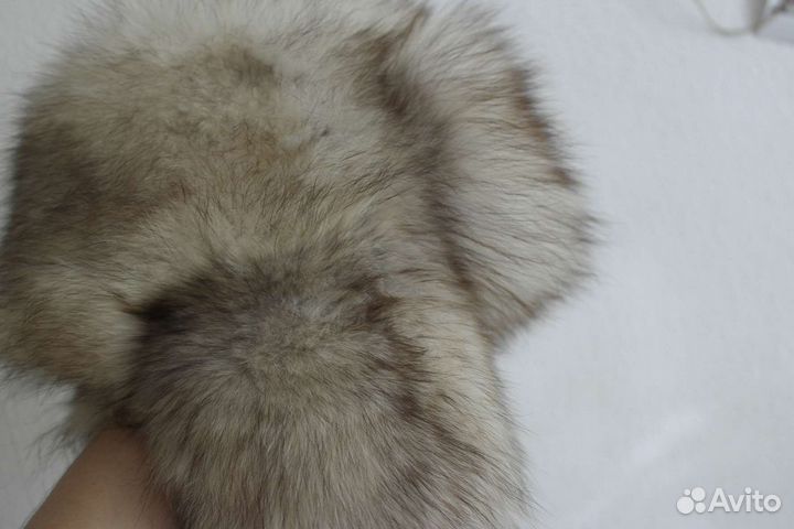 Шапка ушанка песец. 1993год