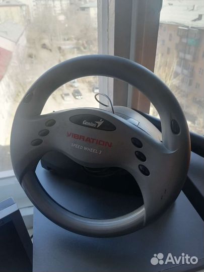 Игровой руль Genius vibration Speed wheel 3