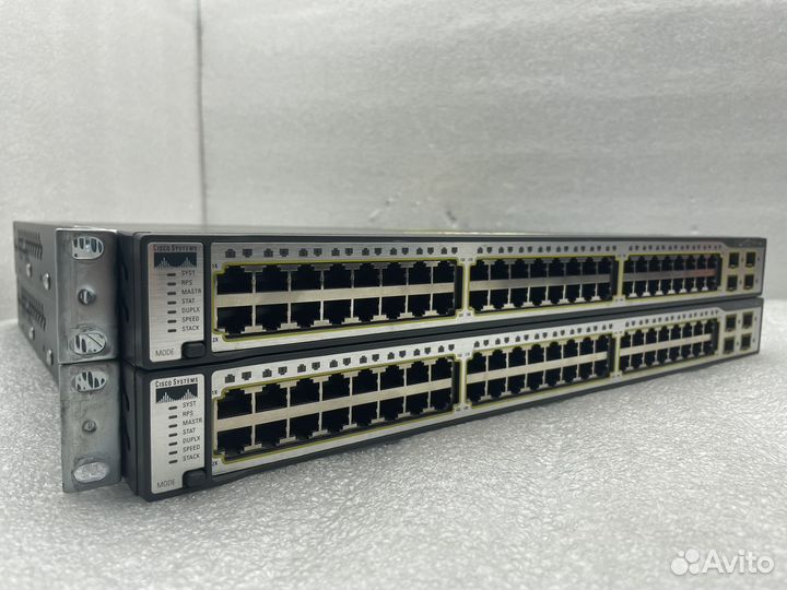 Коммутатор Cisco Catalyst WS-C3750G-48TS-S