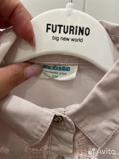 Рубашки для школы девочки