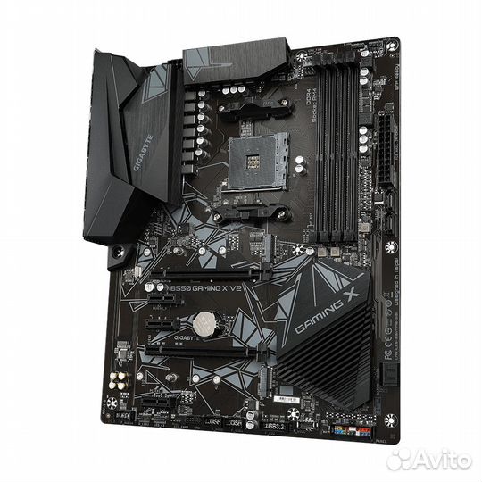 Мп Gigabyte B550 gaming X V2 (AM4) с Ryzen 5600