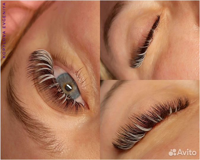 Наращивание ресниц/Оформление бровей