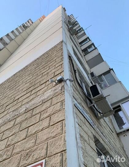 Камера видеонаблюдения под ключ. Установка