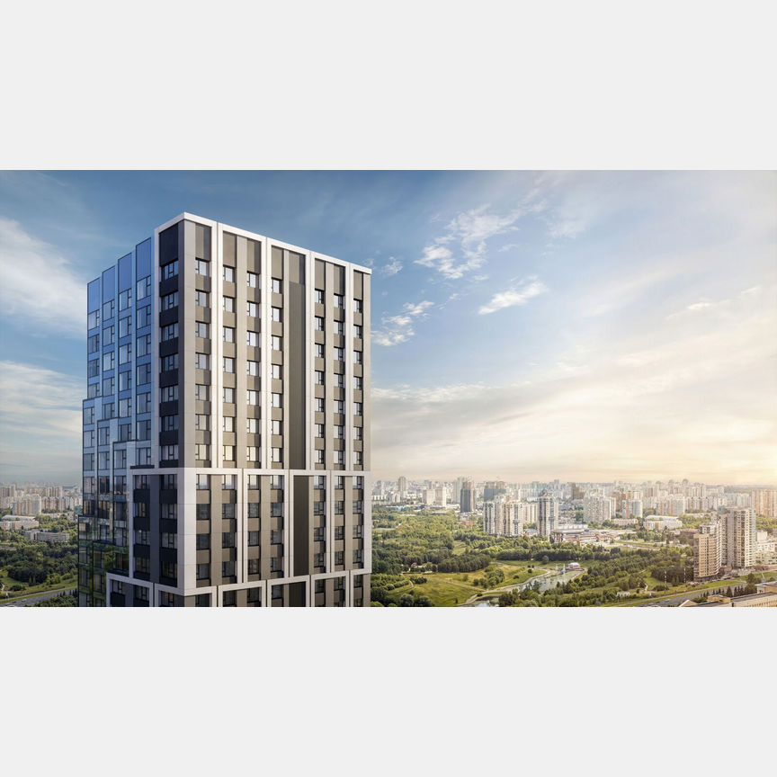 3-к. квартира, 53 м², 24/31 эт.