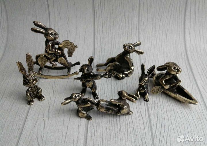 Кролик бронза