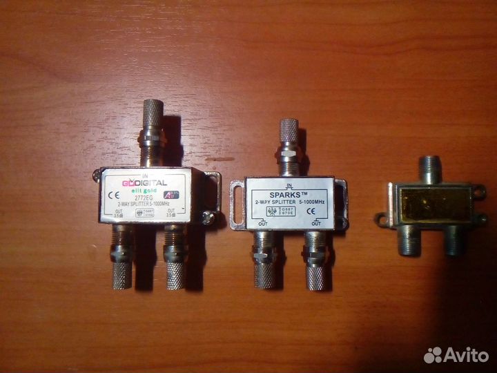 Антенные делители \ сплиттеры на телевизор