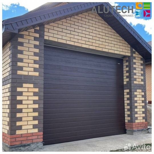 Гаражные ворота alutech