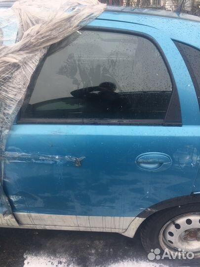 Опель корса 2004 дверь задняя левая