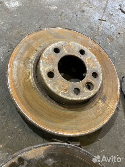 Передние тормозные диски vw t5