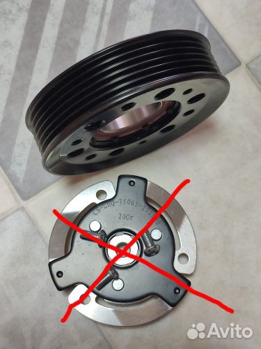 Шкив кондиционера VW Skoda Audi Seat Sanden PXE16