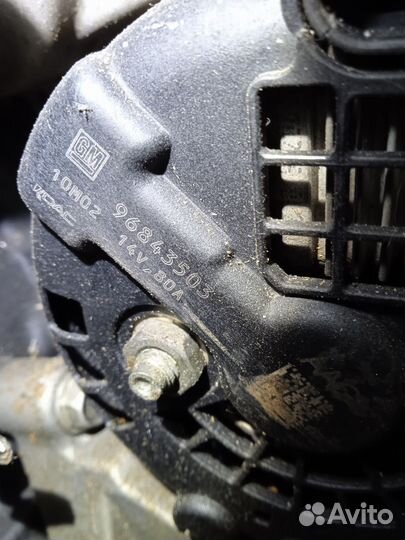 Генератор Chevrolet Aveo T 250 B12D1