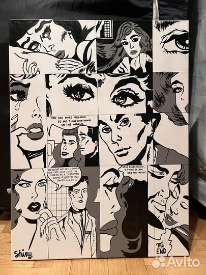 Картина акрилом на заказ любые размеры